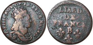 O8500 France Liard Louis XIV 1655 B Pont de L'arche ->Make offer