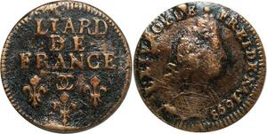 O8513 France Liard France Louis XIV 1698 CC Besançon ->Make offer