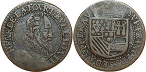 O8621 Inedit ? France Liard Ardennes Sedan Henri de la Tour Auverge col Fraise 1614