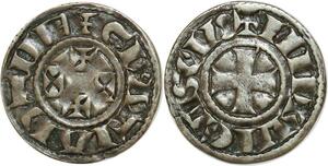 O8629 Rare France Denier Eudes 887 898 Limoges Xe Limovicas Civi ->Make offer