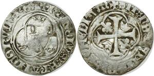 O8636 France Blanc guénar Charles VI 1380-1422  TroYes Argent ->M offre
