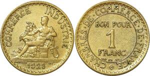 O8829 France 1 Franc Chambre de Commerce 1923 SUP ->Make offer