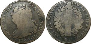 O9010 France Constitution 2 Sols Louis XVI François An 4 1792 H La rochelle ->M offre