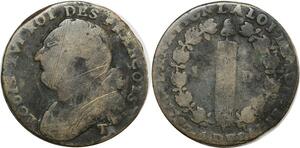 O9040 France Constitution 12 Deniers Louis XVI François An 4 1792 T Nantes ->M offre