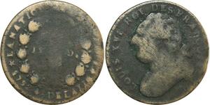 O9087 France Constitution 12 Deniers Louis XVI François An 4 1792 MA Marseille