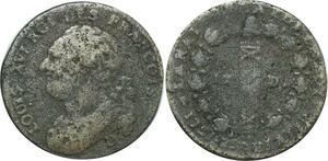 O9094 France Constitution 12 Deniers Louis XVI François An 3 1791 D Lyon ->M offre