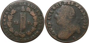 O9149 France Constitution 12 Deniers Louis XVI François An 4 1792 L Bayonne