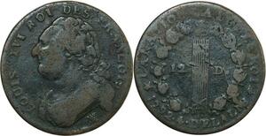 O9159 France Constitution 12 Deniers Louis XVI François An 4 1792 MA Marseille