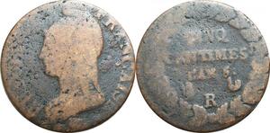 O9216 Directoire 5 Centimes Dupré an 5 R Orléans ->Make offer