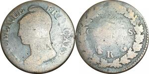 O9263 Directoire 5 Centimes Dupré an R Orléans ->Make offer