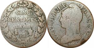 O9375 Directoire 5 Centimes Dupré an 8/6 W Lille ->Make offer
