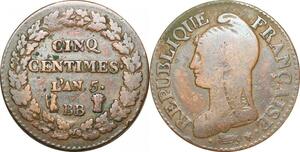 O9382 Directoire 5 Centimes Dupré an 5 BB Strasbourg ->Make offer