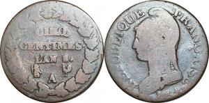 O9392 Directoire 5 Centimes Dupré an 8/5 A Paris ->Make offer