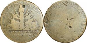 O9514 France Constitution Lyon 2 Sols de Clémanson An IV Lyon ->Make offer