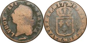 O9540 France Sol Louis XVI 1779 Pau Vachette ->Make offer