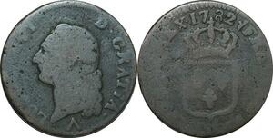 O9541 France Sol Louis XVI 1782 R Orléans ->Make offer