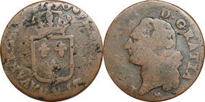 O9546 France Sol Louis XVI 1790 M Toulouse ->Make offer