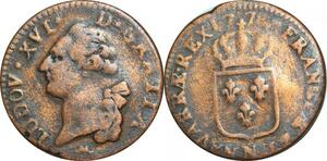 O9571 France R2 Sol Louis XVI 1778 N Montpellier ->Make offer