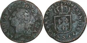 O9577 France Sol Louis XVI 1790 N Montpellier ->Make offer