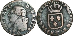 O9591 France Sol Louis XVI 1778 W Lille ->Make offer