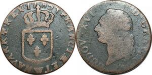 O9597 France Sol Louis XVI 1785 W Lille ->Make offer