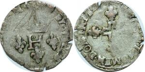 O9669 France Double Sol Parisis Henri III 1574-1589 ->Make offer