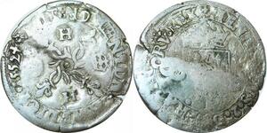 O9683 France Douzain Henri II 1552 B Rouen ->Make offer