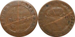 O9762 France Faux d'époque 10 Centimes Napoléon I 1808 BB Strasbourg ->Make offer