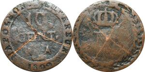 O9836 France Faux Epoque 10 Centimes Napoléon I 1809 M Toulouse ->Make offer