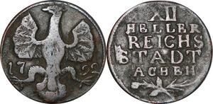 O9909 Germany Aachen 12 Heller 1792 -> Make offer