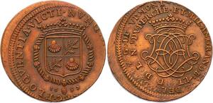 O4012 Rare Décentré Erreur Jeton Louis XIV Abot Boucher 1692 SPL ->M offre