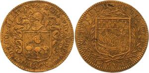 O4052 Rare Jeton Medecine Chirurgiens Chauvin Hôpital Trinité 1668 ->Make offer