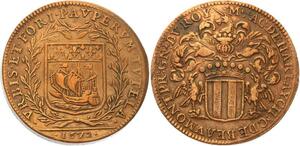 O4064 Jeton Achille de Harlay Comte de Beaumont 1672 ->Make offer