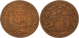 O4074 Jeton Achille de Harlay, Comte de Beaumont 1672 ->Make offer