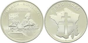 O4152 Medaille Prise El Alamein Montgomery 1942 Proof PF BE ->M offre