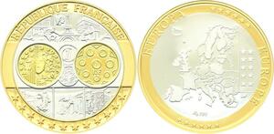 O4167 Medaille Europa France Argent 999% BE Proof PF ->M offre