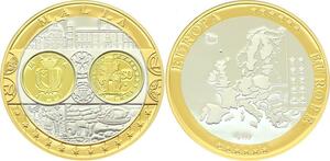 O4172 Medaille Europa Malta Argent 999% 2008 BE Proof PF ->M offre