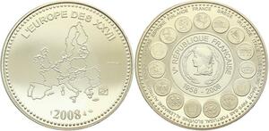 O4178 Medaille Essai 1958 2008 des XXXXVII 27 Proof PF BE ->M offre