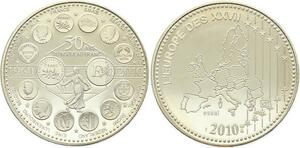 O4183 Medaille Essai 1958 2010 des XXXXVII 27 Proof PF BE ->M offre