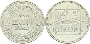 O4184 Medaille Ecu Euro 1996 Europa Proof PF BE ->M offre