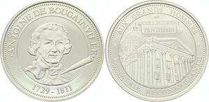 O4247 Rare Medaille Antoire de BougainVille 1729-1811 BE Proof PF ->M offre