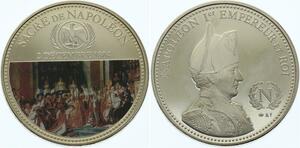 O4294 Medaille France Napoléon Empereur Sacre 1804 BE Proof ->Make offer