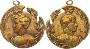 O4395 Rare Médaillon Napoléon Mort duc Reichstadt 1832 ->Make offer