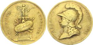 O4449 Scarce Medal Austria Victory Archiduc Charles Stockach 1799 Baldenbach