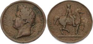 O4564 Medaille Louis-Philippe I Armée duc Orléans Prince Royal 1842 ->M offre