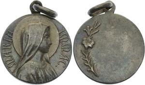 O4579 Medaille Marie Mère Jesus Maria Immaculée Penin Argent ->M offre
