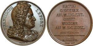 O5204 Medaglia François Lefort politicien 1819 Petit Baron Desnoyers SPL