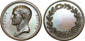 O5227 Medal Junius Brutus Consul 509 Ceasar dumarest Baron Desnoyers SPL