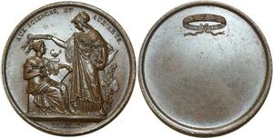 O5245 Medaille Aux sciences aux arts Petit Baron Desnoyers SPL ->Make offer