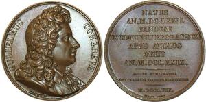 O5276 Medal UK Gulielmus Congreve Yorkshire 1819 Caqué Baron Desnoyers SPL